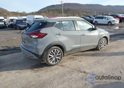 2023 Nissan Kicks Sv Xtronic Cvt z USA, uszkodzony, nr VIN 3N1CP5CV6PL563874
